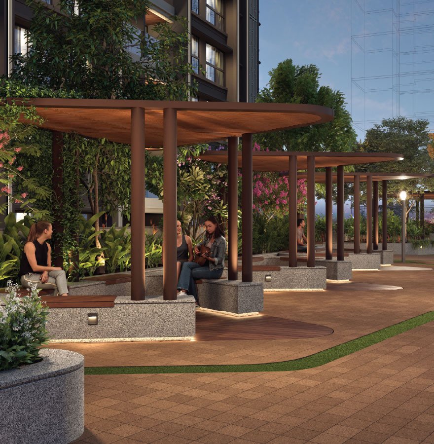 Yoga and Meditation Deck at Supreme Boulevard